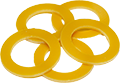 DIY Washers - Yellow