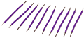 DIY Pre-cut Wires - Purple 1.5