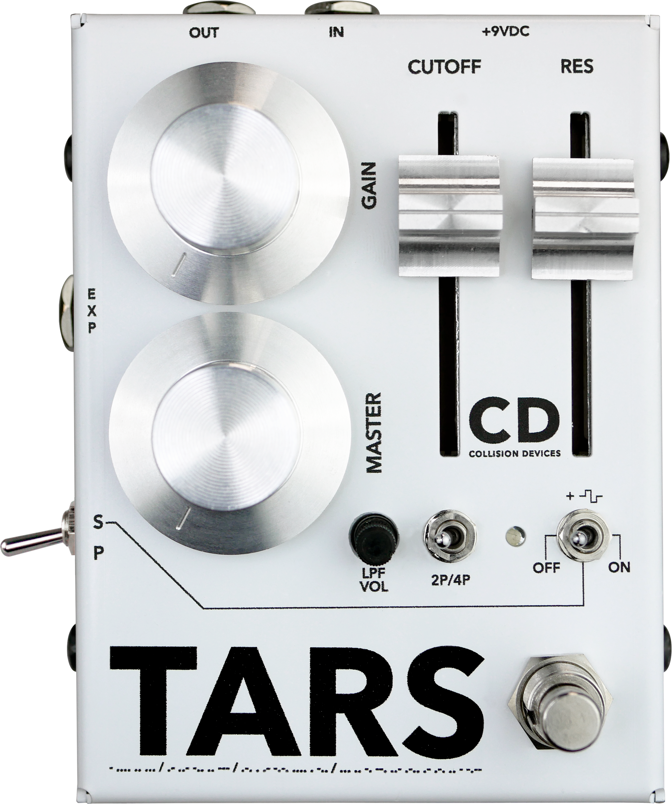 COLLISION DEVICES TARS SILVER ON WHITE