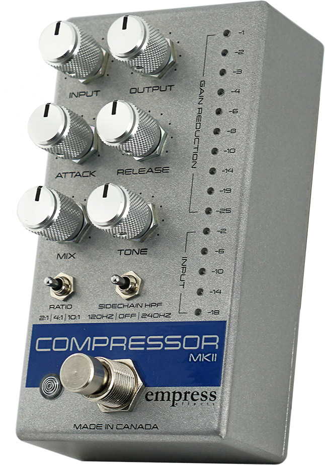 EMPRESS EFFECTS COMPRESSOR MKII SILVER