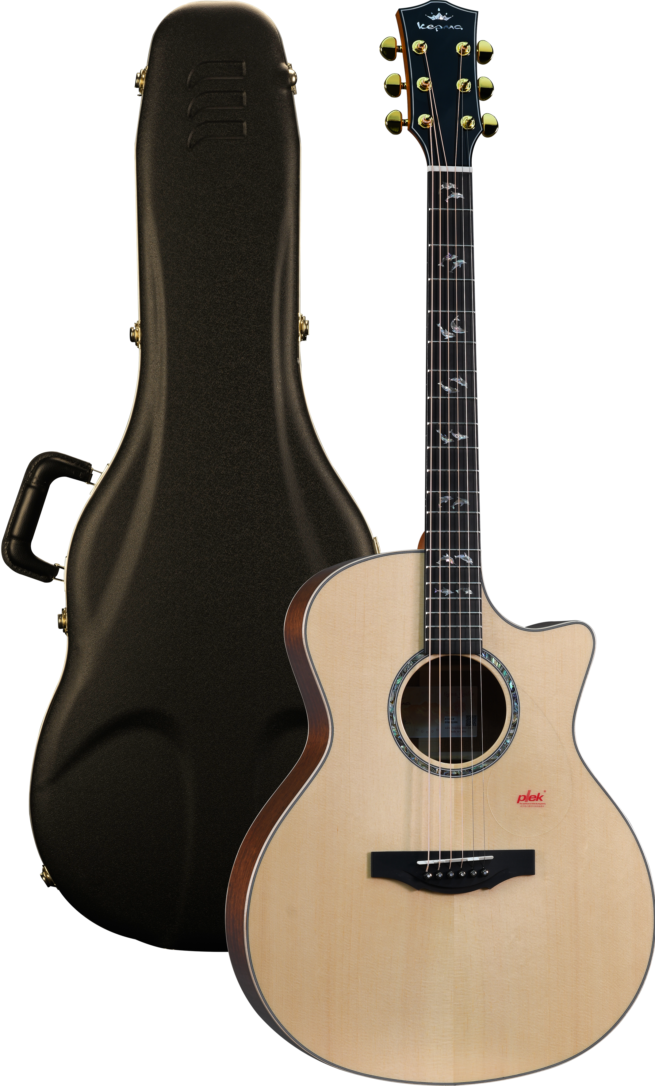 KEPMA GUITARS ALL SOLID SERIES - A1 GRAND AUDITORIUM NATURAL