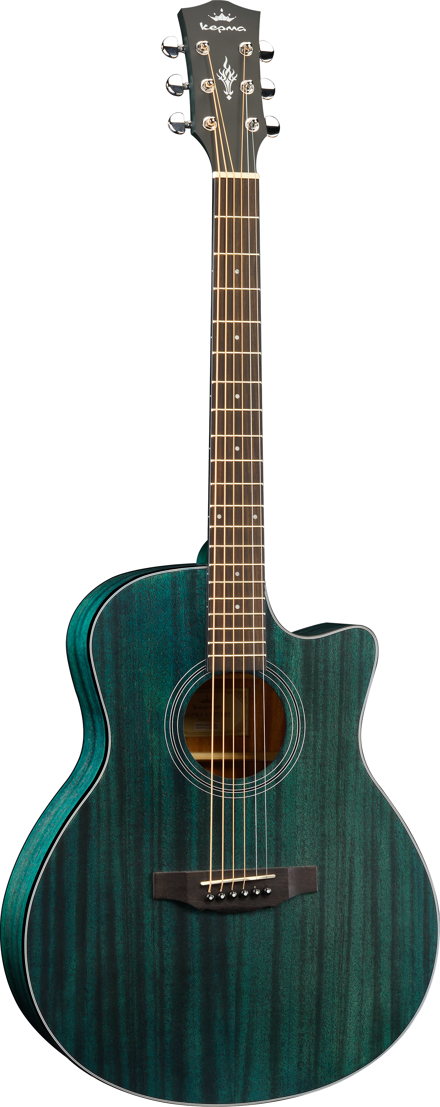 KEPMA GUITARS PLYTONE SERIES - EAC+ GRAND AUDITORIUM BLUE