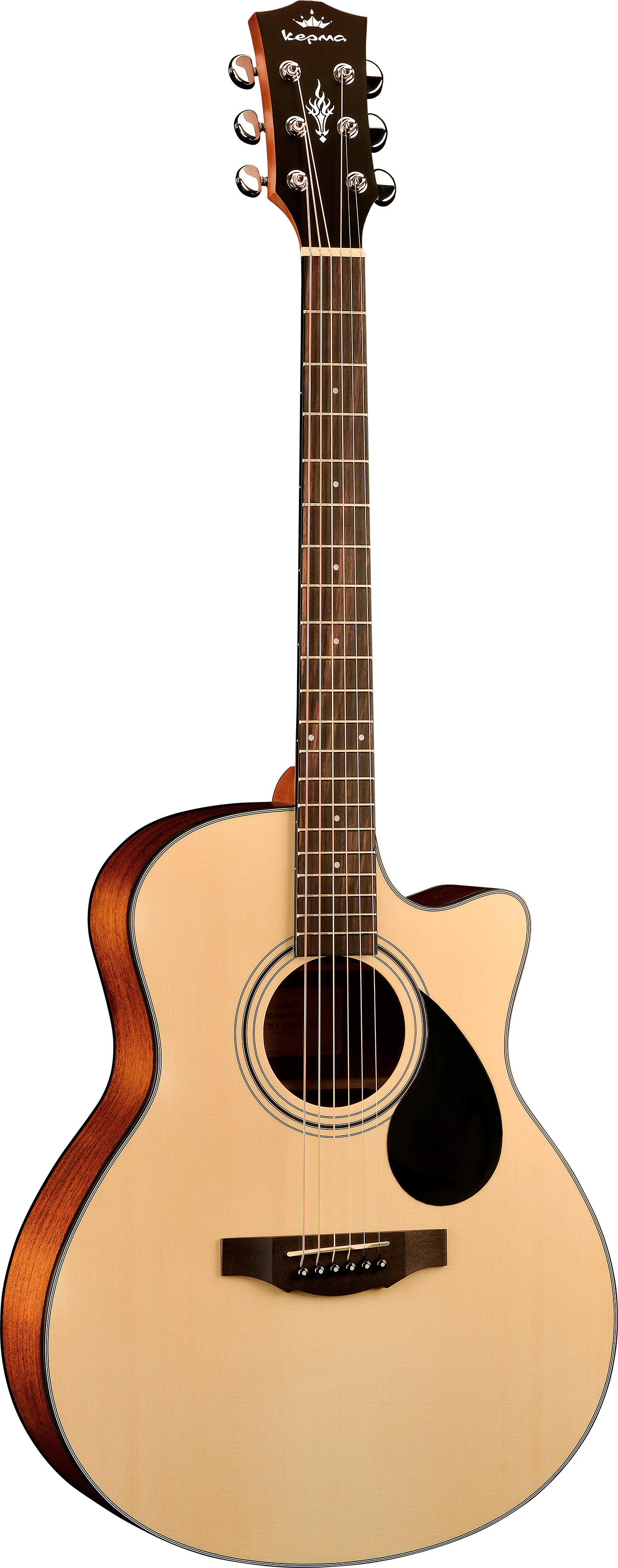 KEPMA GUITARS PLYTONE SERIES - EAC+ GRAND AUDITORIUM NATURAL