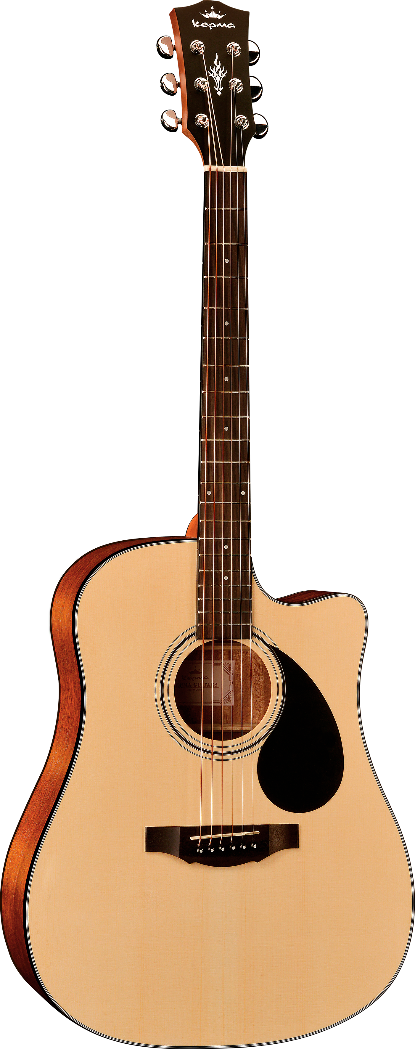 KEPMA GUITARS PLYTONE SERIES - EDC+ DREADNOUGHT NATURAL