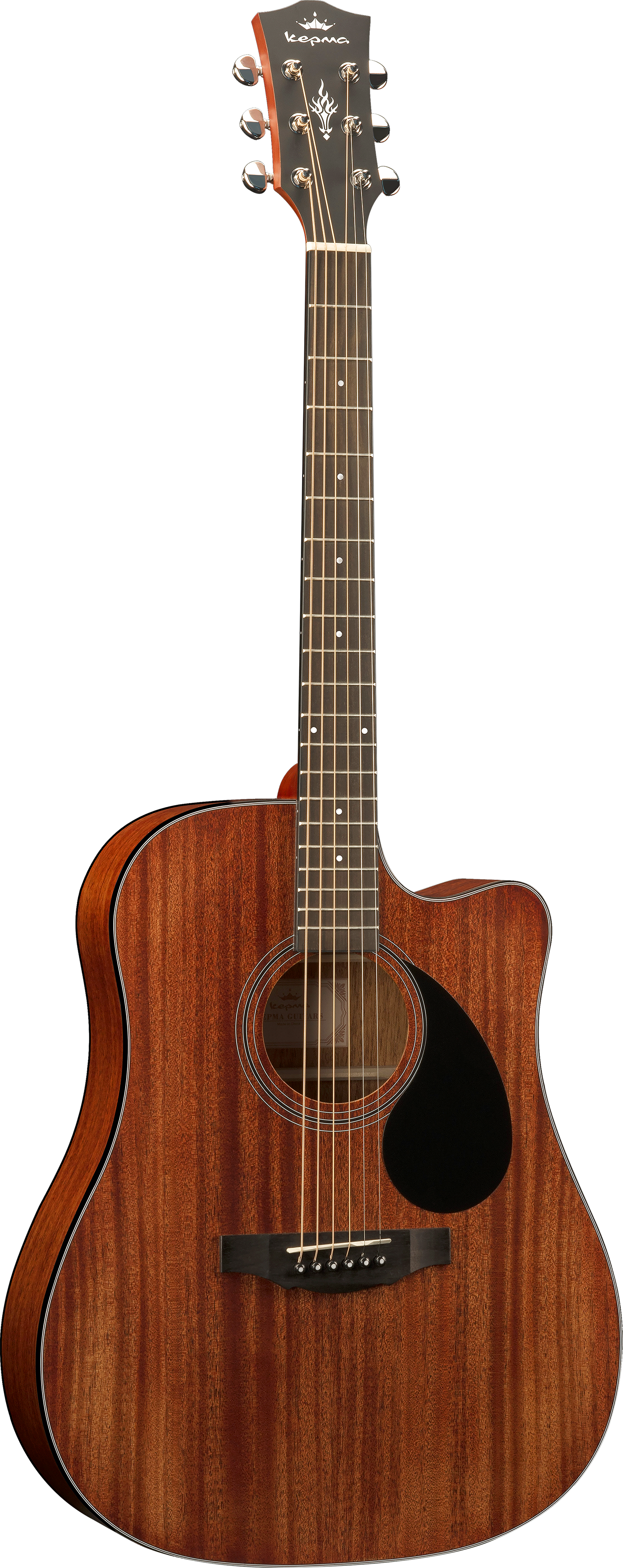 KEPMA GUITARS PLYTONE SERIES - EDC+ DREADNOUGHT WALNUT