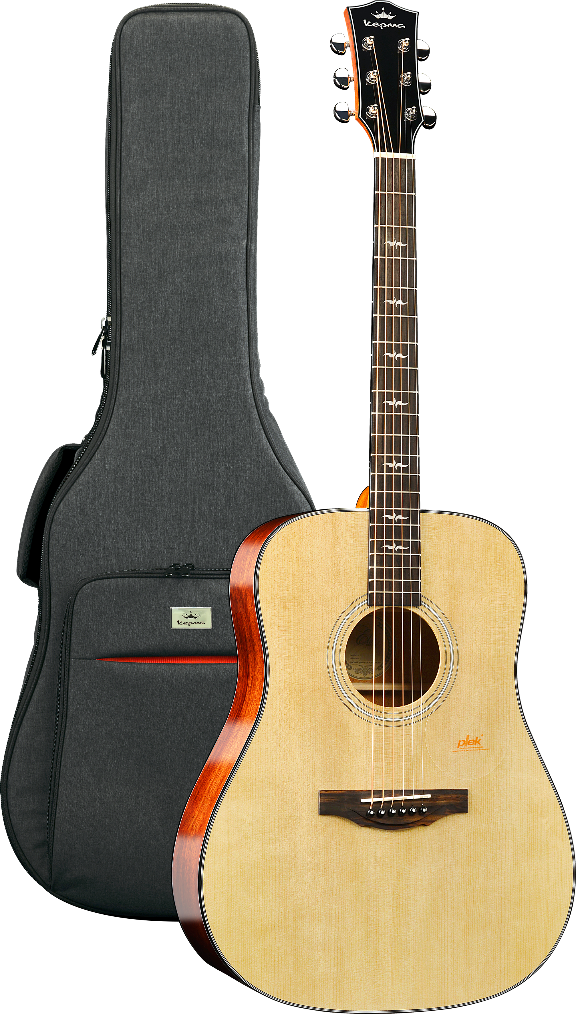 KEPMA GUITARS SOLID TOP SERIES - F1 DREADNOUGHT NATURAL