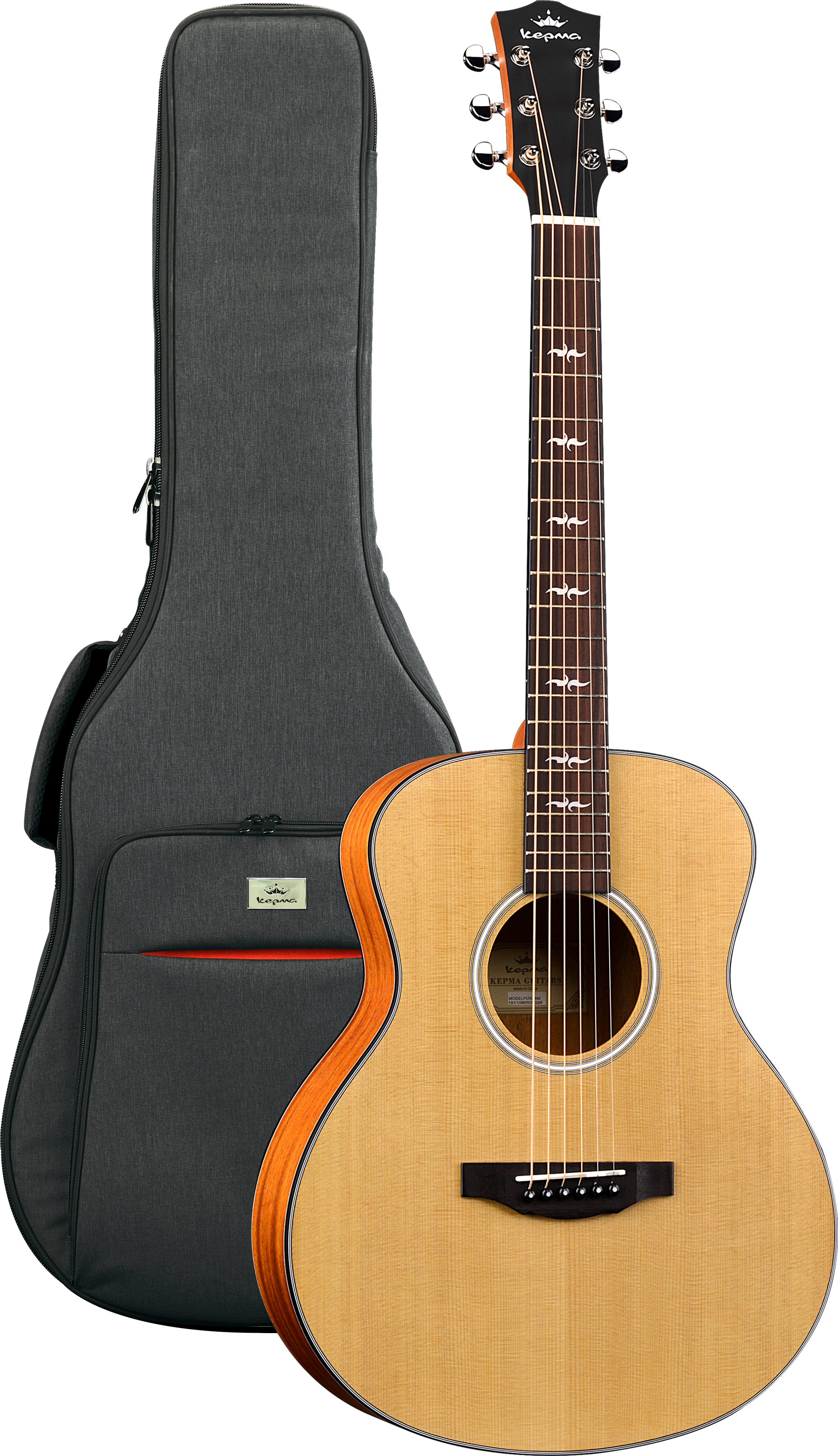 KEPMA GUITARS TRAVEL SERIES - FS36 MINI OM NATURAL